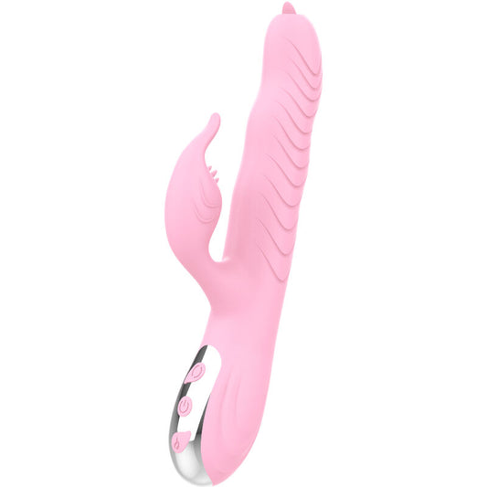 ARMONY - MARCIA VIBRATOR & THRUSTING DOUBLE TONGUE HEAT EFFECT PINK - 1