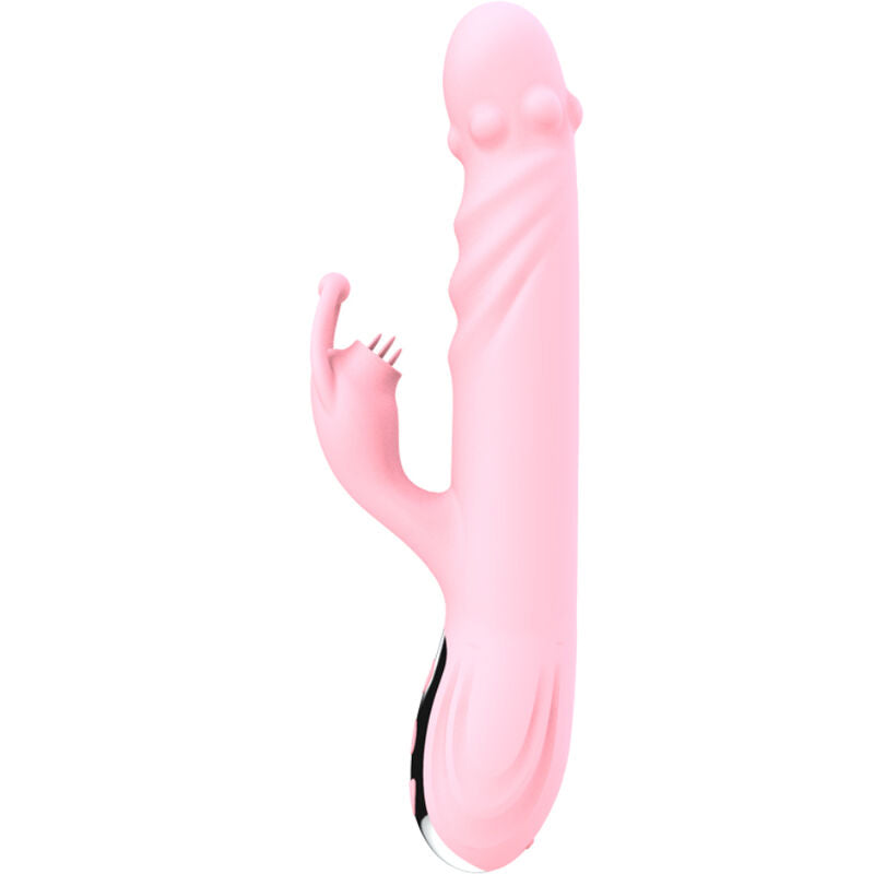 ARMONY - FULLY TONGUE VIBRATOR WITH STIMULATING TONGUE PINK HEAT EFFECT - 2
