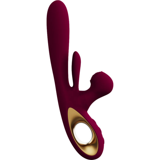ARMONY - IMPACT SWING VIBRATOR & DUAL STIMULATOR MODEL 1 BURGUNDY - 1