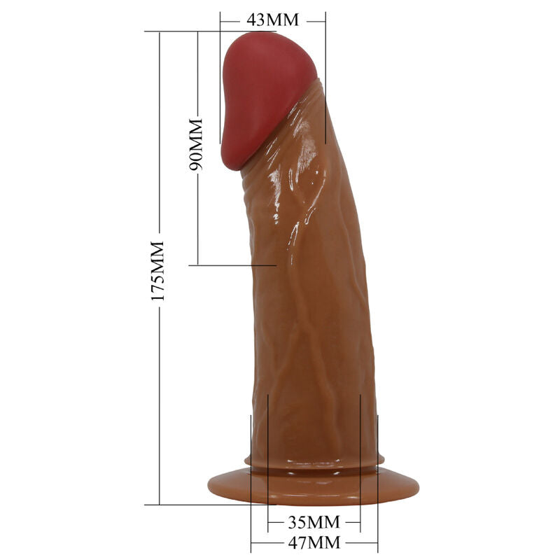 PRETTY LOVE - STARKS HARNAIS BRIEFS GODE VIBRANT MULTI-VITESSES 17,5 CM MARRON CLAIR