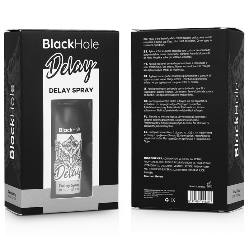 BLACK HOLE - DELAY SPRAY STUDY FORTE 30 ML - 7