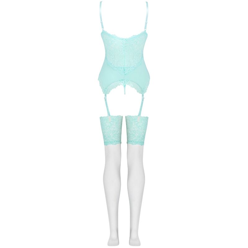 LIVCO CORSETTI FASHION - PERSINNE MIT EMPORIO ENSEMBLE CORSET + CULOTTE + MEDIAS