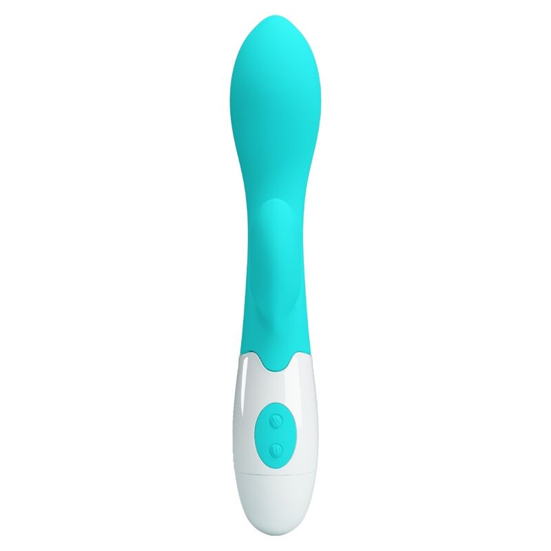 PRETTY LOVE - VIBRATEUR POINT G LUMINEUX VERT AQUA