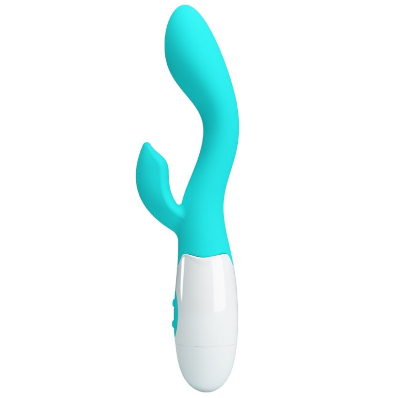 PRETTY LOVE - VIBRATEUR POINT G LUMINEUX VERT AQUA