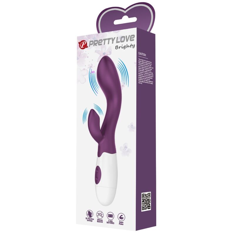 PRETTY LOVE - BRIGHTY G-SPOT VIBRATOR PURPLE - 2