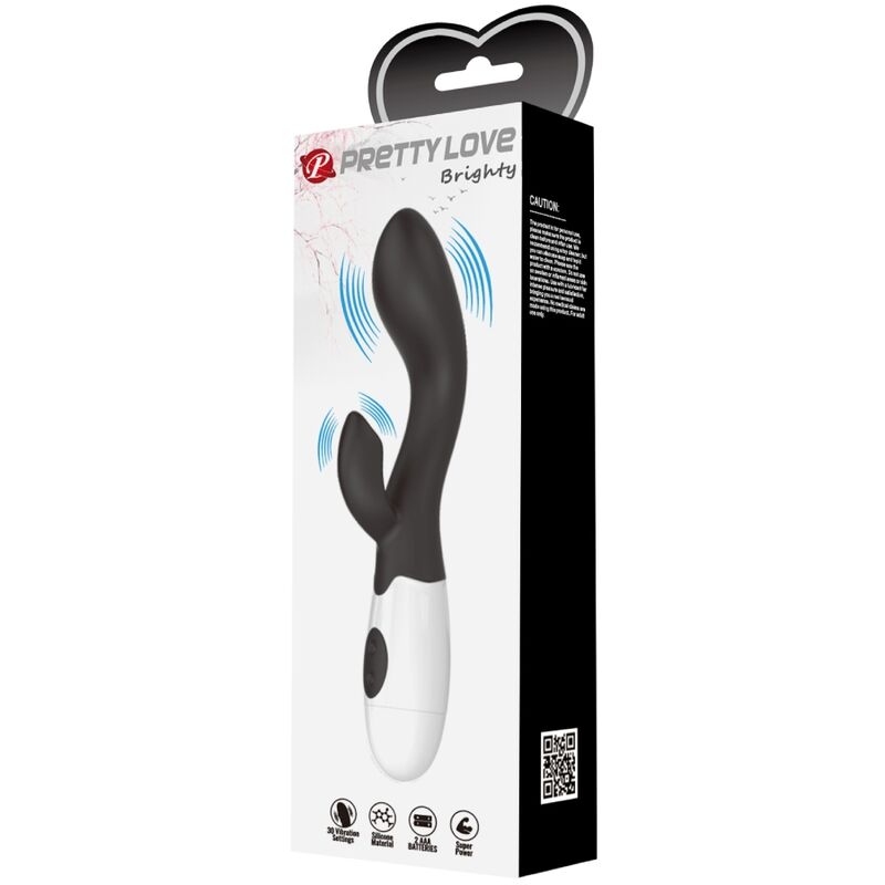 PRETTY LOVE - BRIGHTY G-SPOT VIBRATOR BLACK - 2
