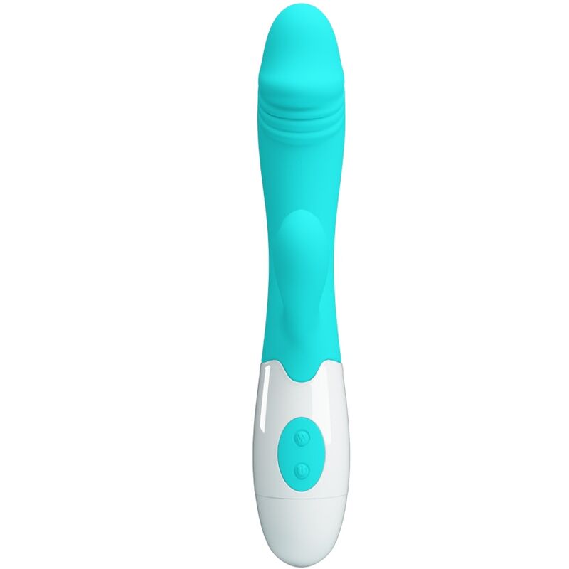 PRETTY LOVE - SNAPPY G-SPOT VIBRATOR AQUA GREEN - 6