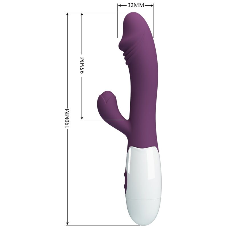PRETTY LOVE - SNAPPY G-SPOT VIBRATOR PURPLE - 8