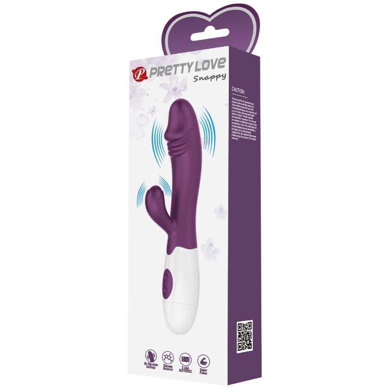 PRETTY LOVE - SNAPPY G-SPOT VIBRATOR PURPLE - 2