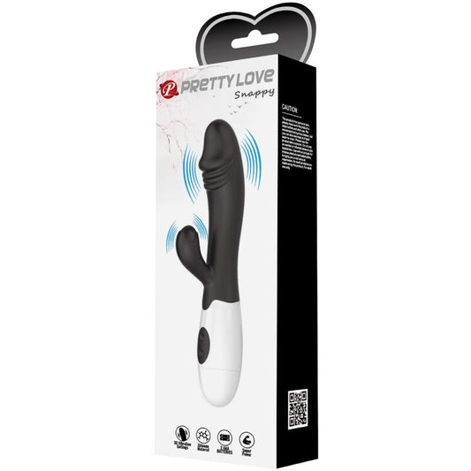 PRETTY LOVE - SNAPPY G-SPOT VIBRATOR BLACK - 1