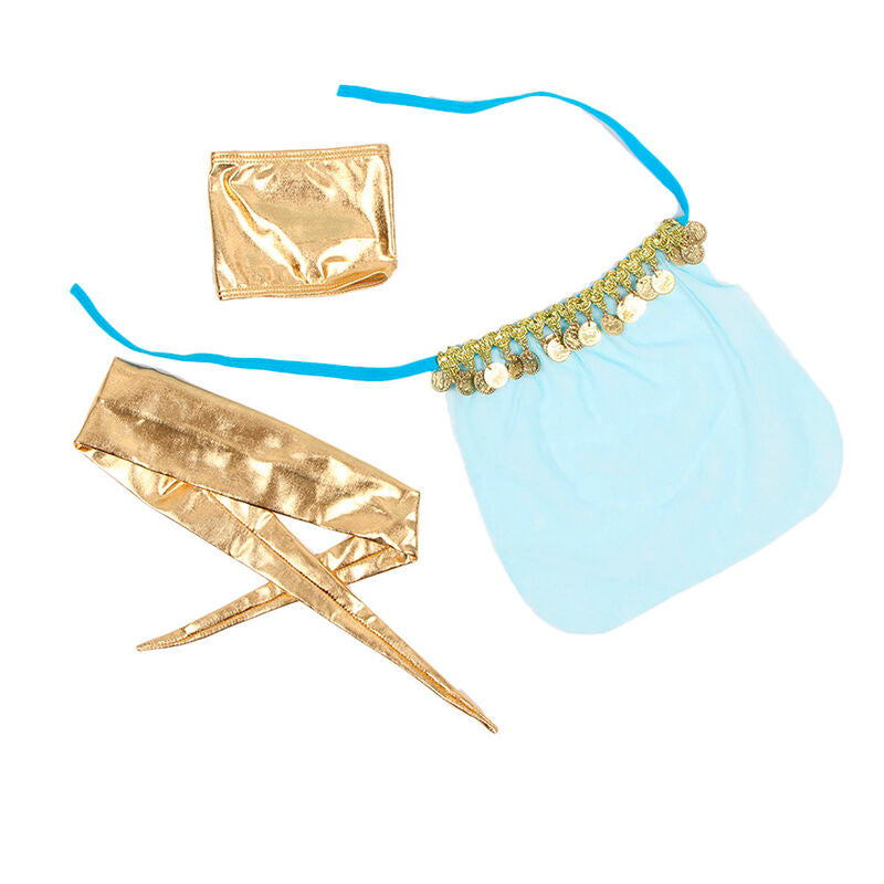 SUBBLIME - INDIA STYLE BLUE LINGERIE SET L/XL - 7