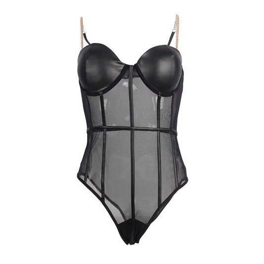 SUBBLIME - CORPS TIRANTAS CADENA NEGRO S/M
