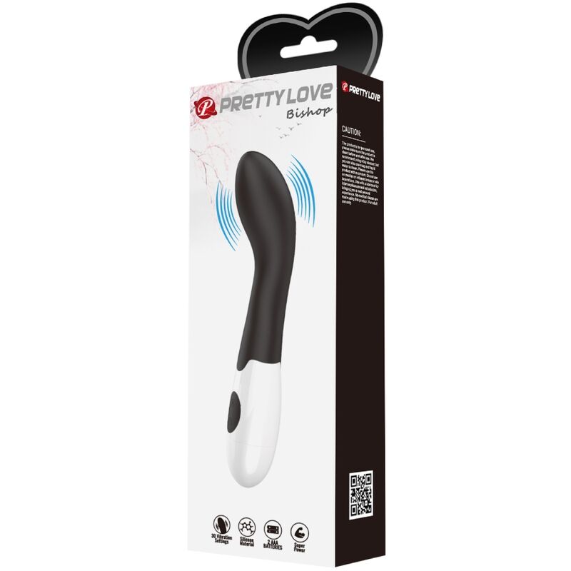 PRETTY LOVE - BISHOP G-SPOT VIBRATOR 30 MODES BLACK - 9