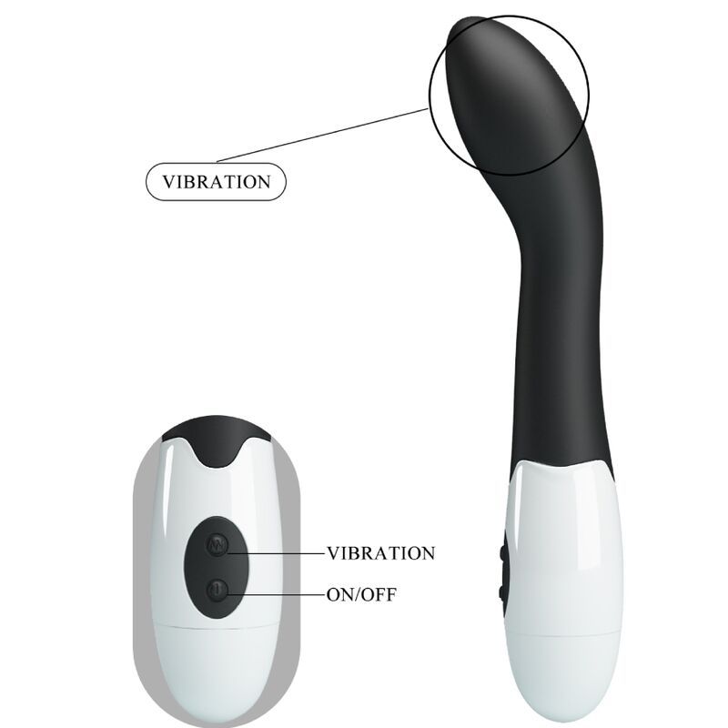 PRETTY LOVE - BISHOP G-SPOT VIBRATOR 30 MODES BLACK - 7