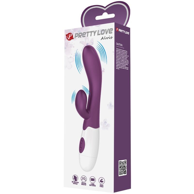 PRETTY LOVE - ALVIS RABBIT VIBRATOR & PURPLE G-SPOT - 10