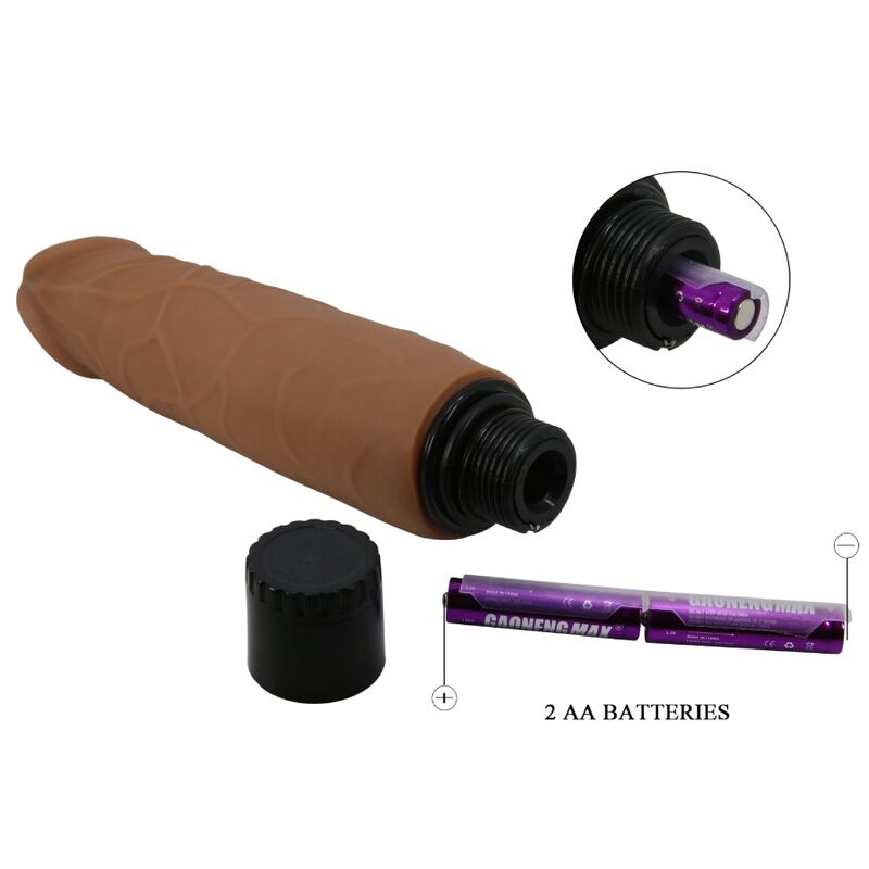 PRETTY LOVE - WALDORF REALISTIC VIBRATOR 18 CM -O- 4 CM - 7
