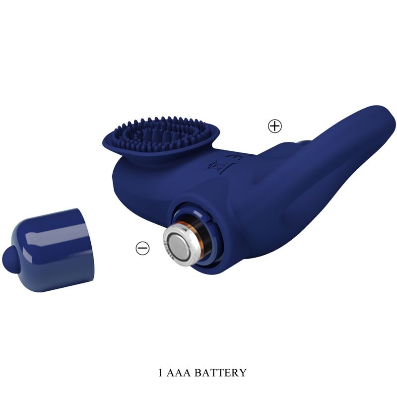 PRETTY LOVE - PALLE RING WITH VIBRATION BLUE - 4