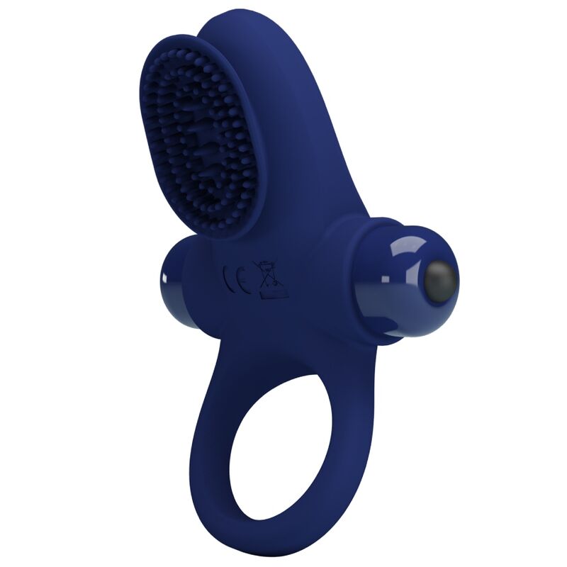 PRETTY LOVE - PALLE RING WITH VIBRATION BLUE - 9