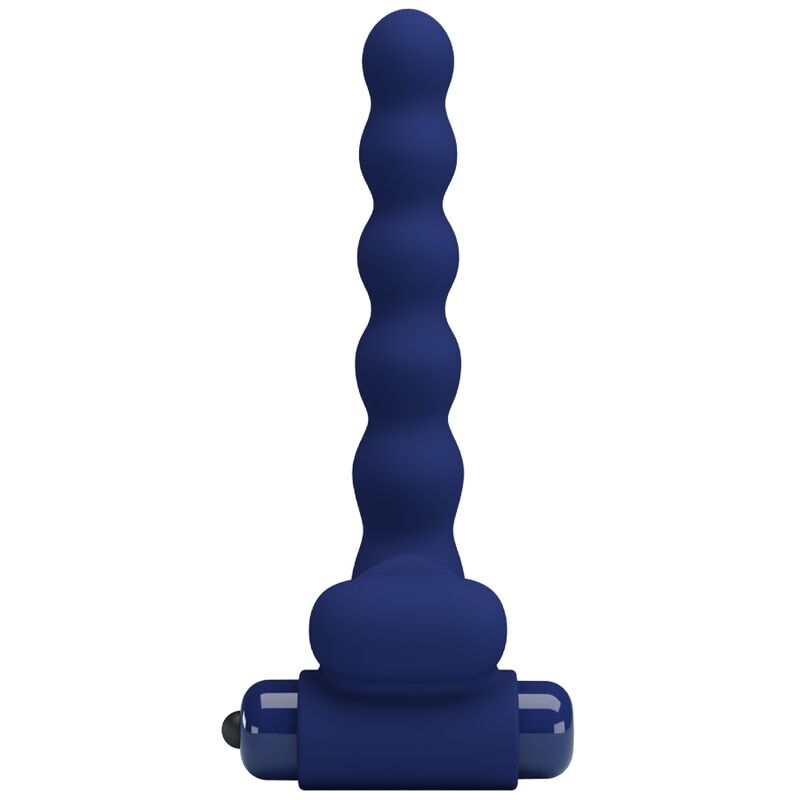 PRETTY LOVE - AJMAL VIBRATING RING WITH PLUG BLUE - 9