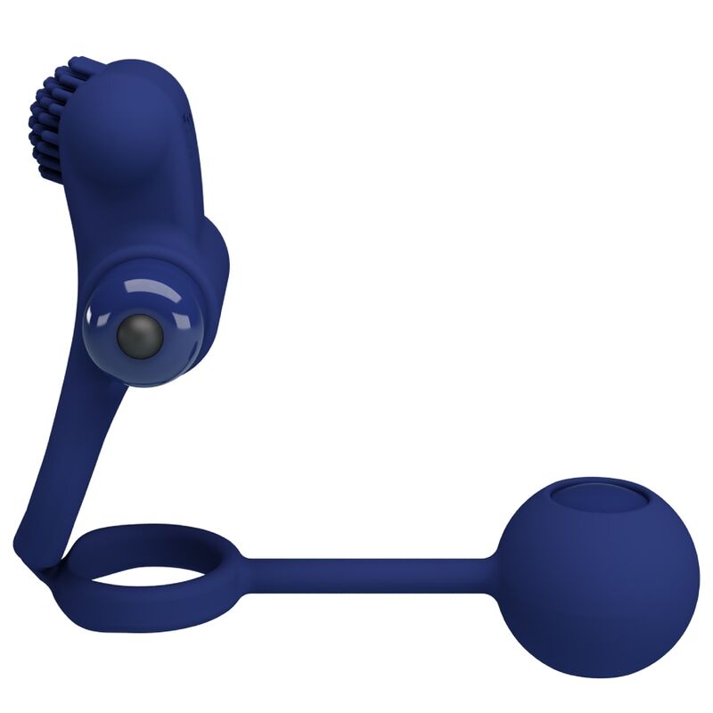 PRETTY LOVE - REMINGTON DOPPIO ANELLO VIBRANTE CON DIlatatore BLU