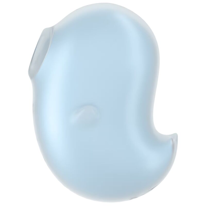 SATISFYER - CUTIE GHOST LAY-ON VIBRATOR LIGHT BLUE - 3