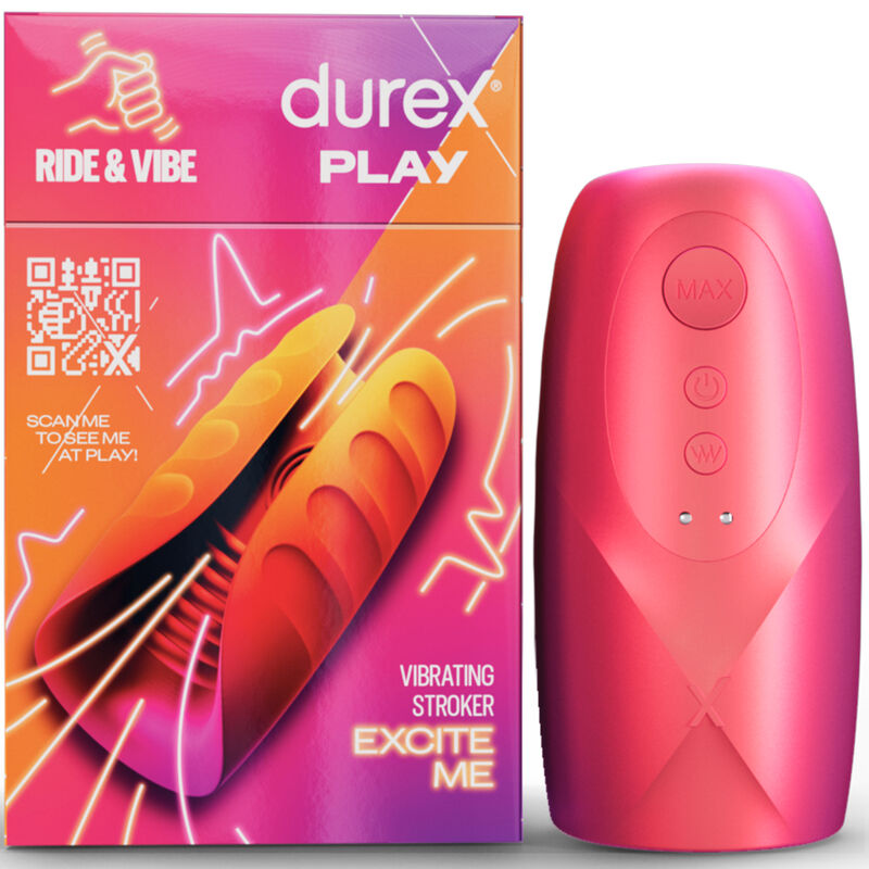 DUREX - TOY RIDE & VIBE VIBRATOR MASTURBATOR - 4