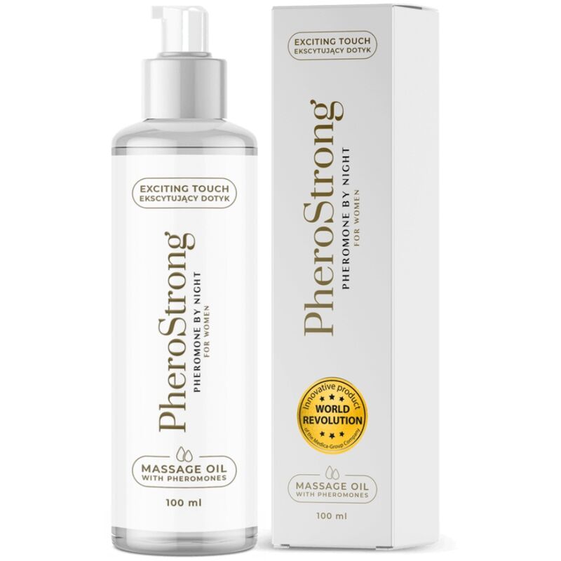 PHEROSTRONG - MASSAGE OIL BY NIGHT FOR WOMEN 100 ML - 1