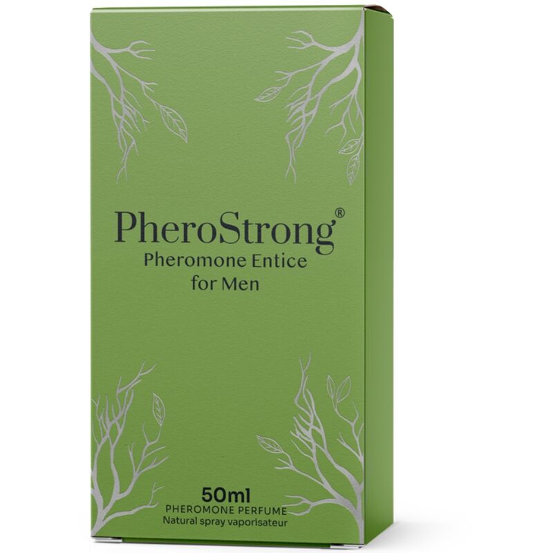 PHEROSTRONG - PARFUM AUX PHÉROMONES ENTICE POUR HOMMES 50 ML