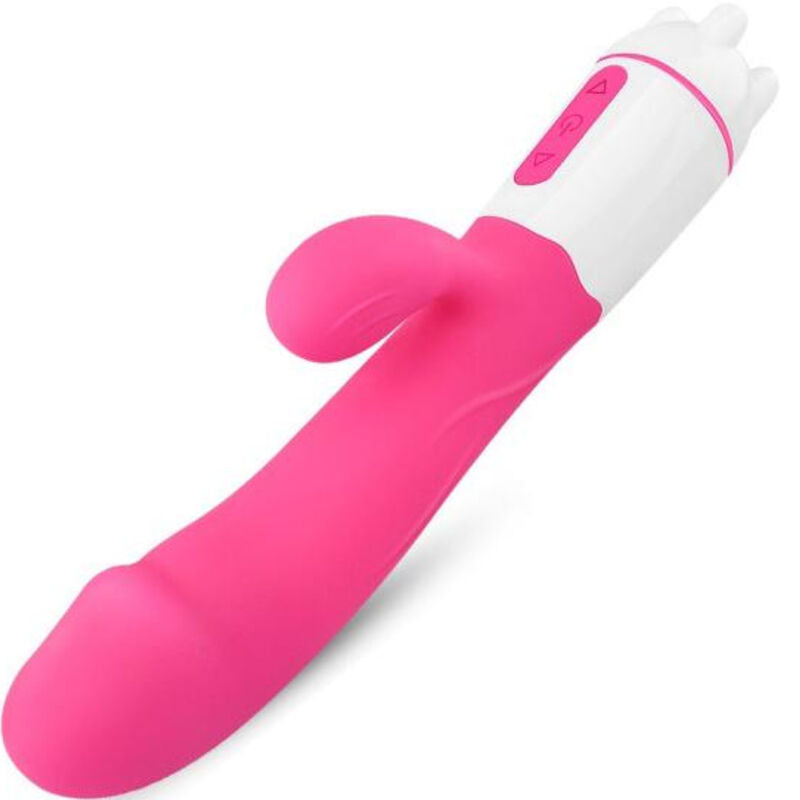 ARMONY - HAPPY VIBRATOR & RECHARGEABLE FUCHSIA STIMULATOR - 2