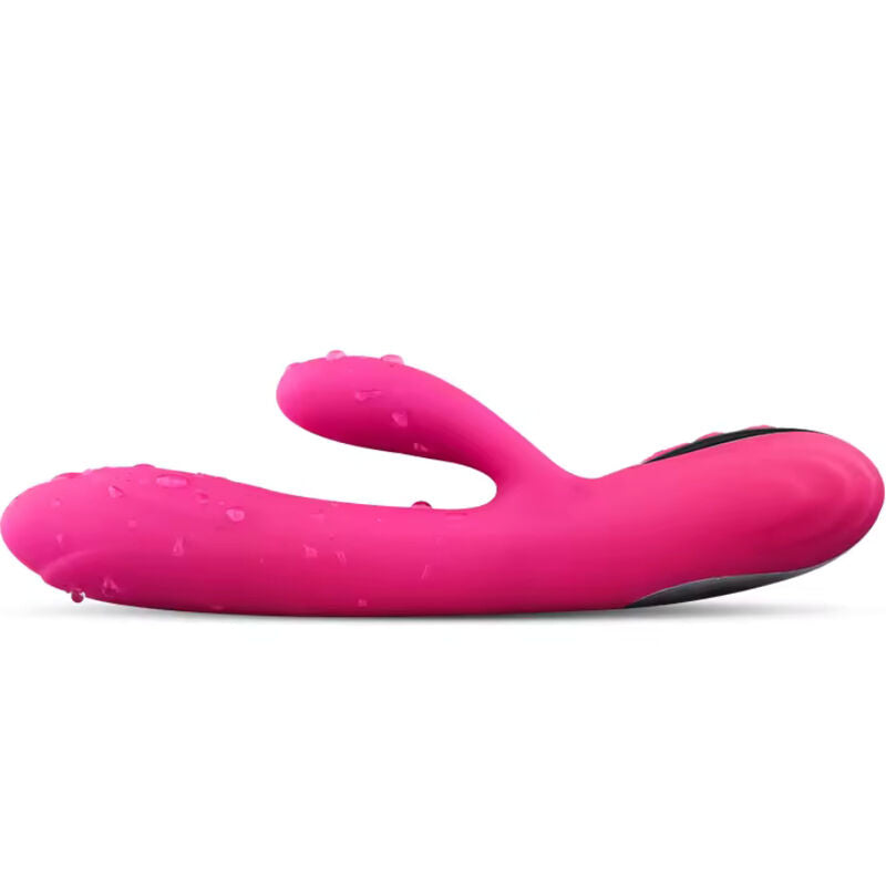 ARMONY - FLEXIBLE VIBRATOR AND STIMULATOR WITH HEAT EFFECT, FUCHSIA