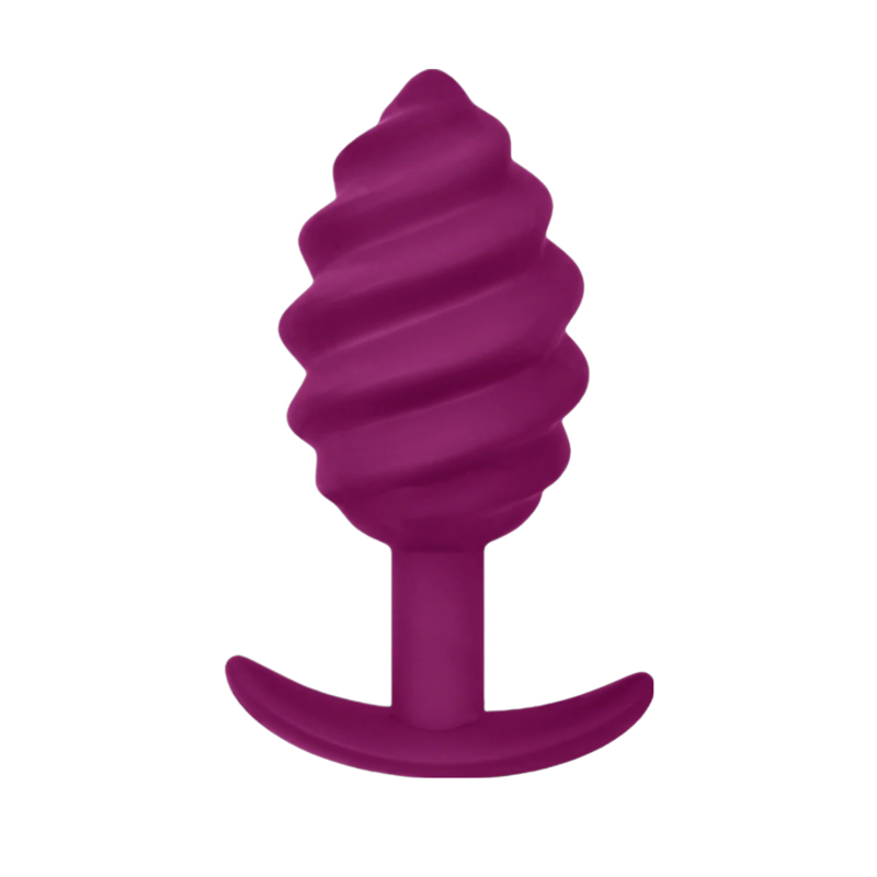 G-VIBE - GPLUG TWIST 2 PURPLE ANAL PLUG - 7