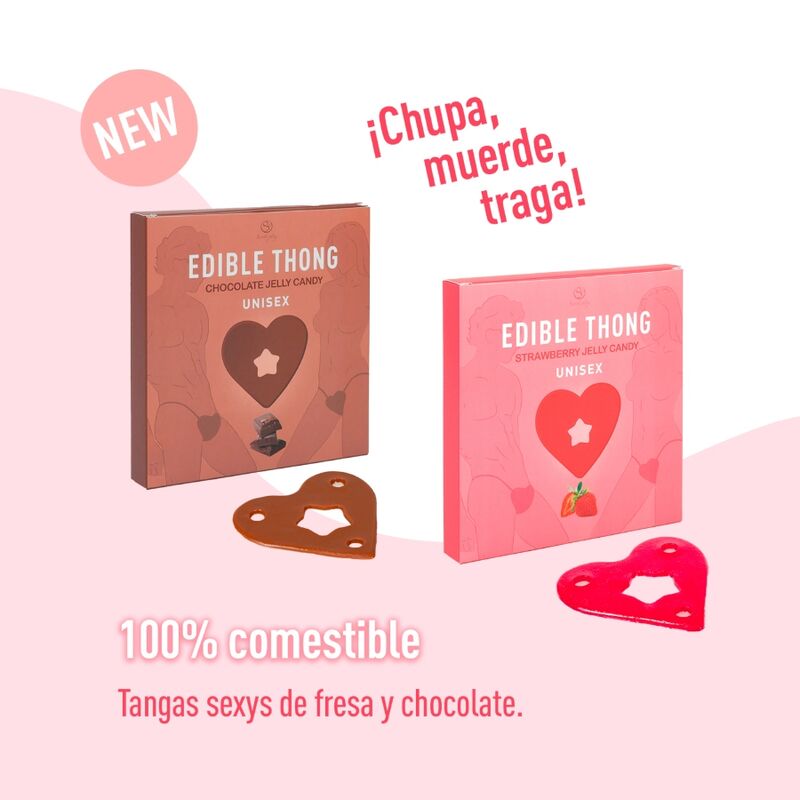 SECRET PLAY - CHOCOLATE GUMMY THONG - 5