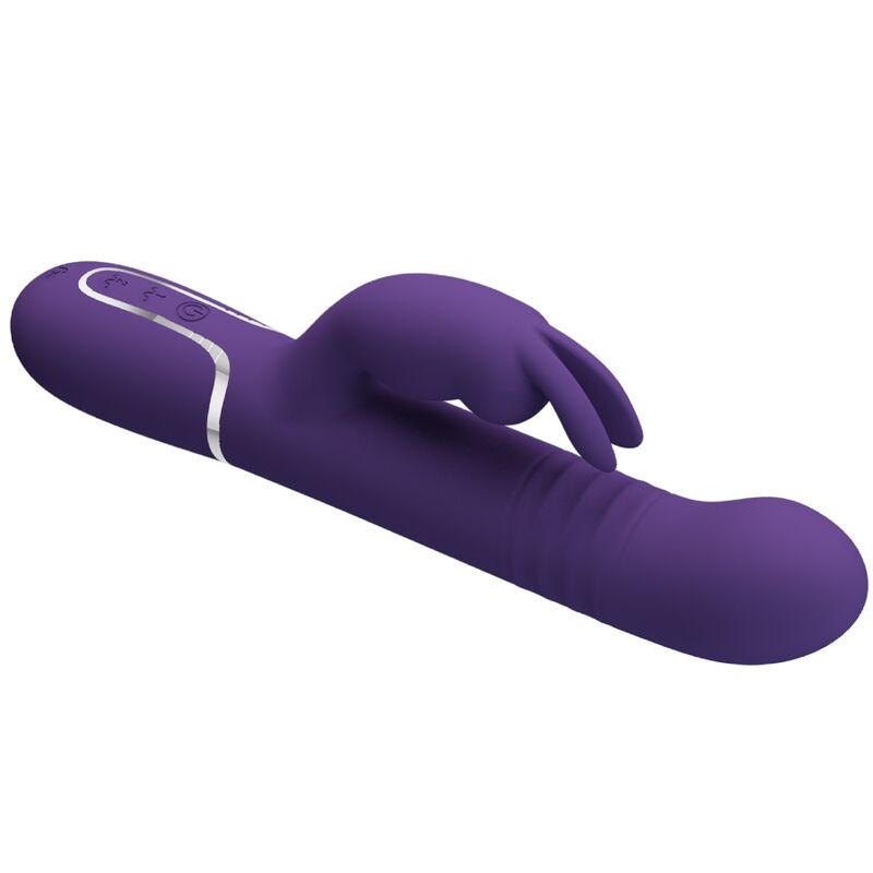 PRETTY LOVE - COALE RABBIT VIBRATOR 4 IN 1 PURPLE - 2