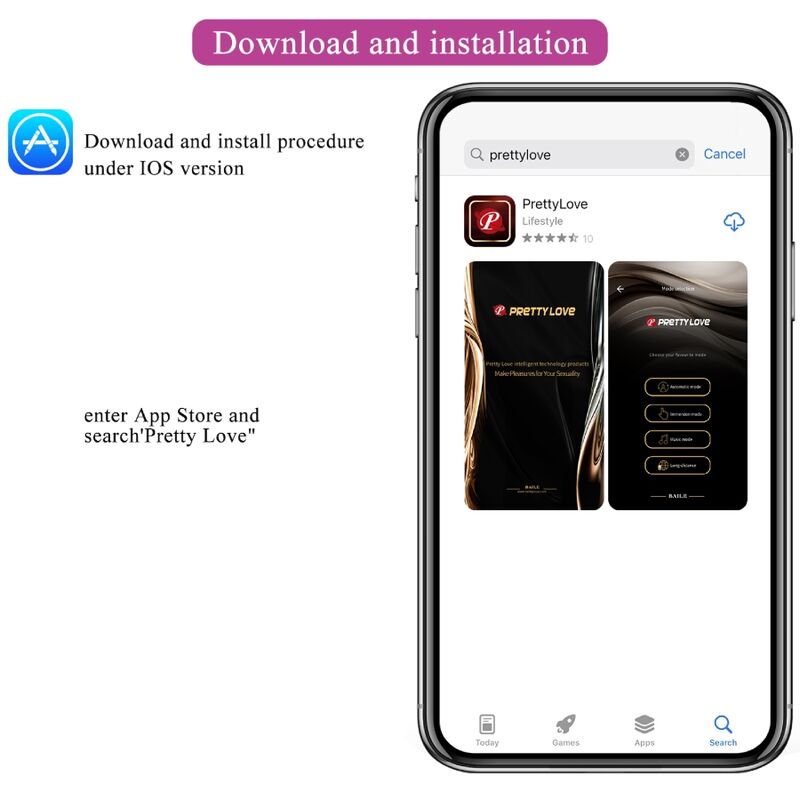 PRETTY LOVE - HECTOR ELECTROSHOCK VIBRATOR FREE APP VIOLET - 2