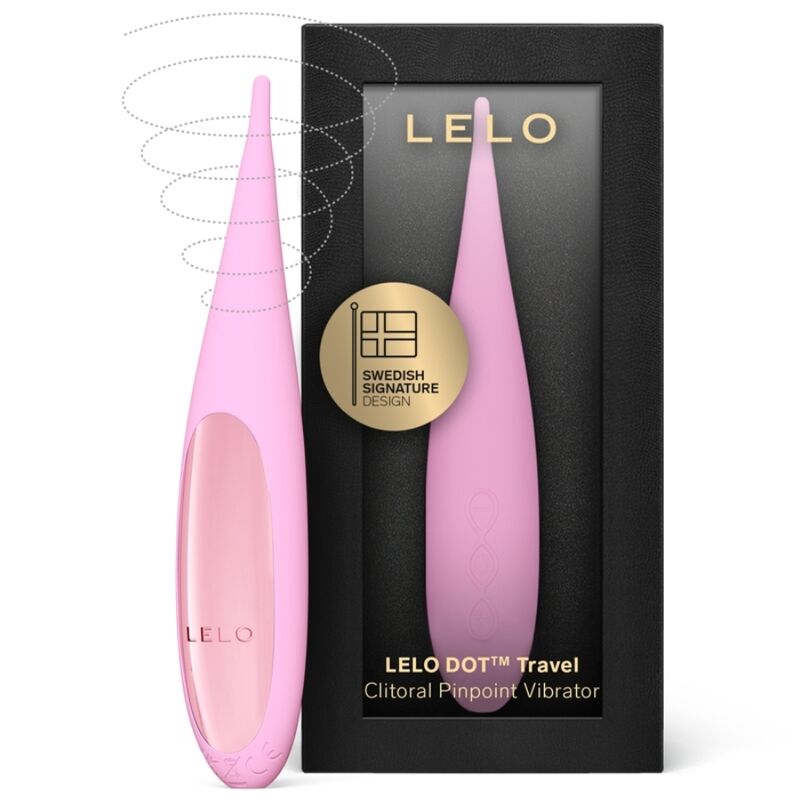LELO - DOT TRAVEL CLITORIS STIMULATOR PINK - 5