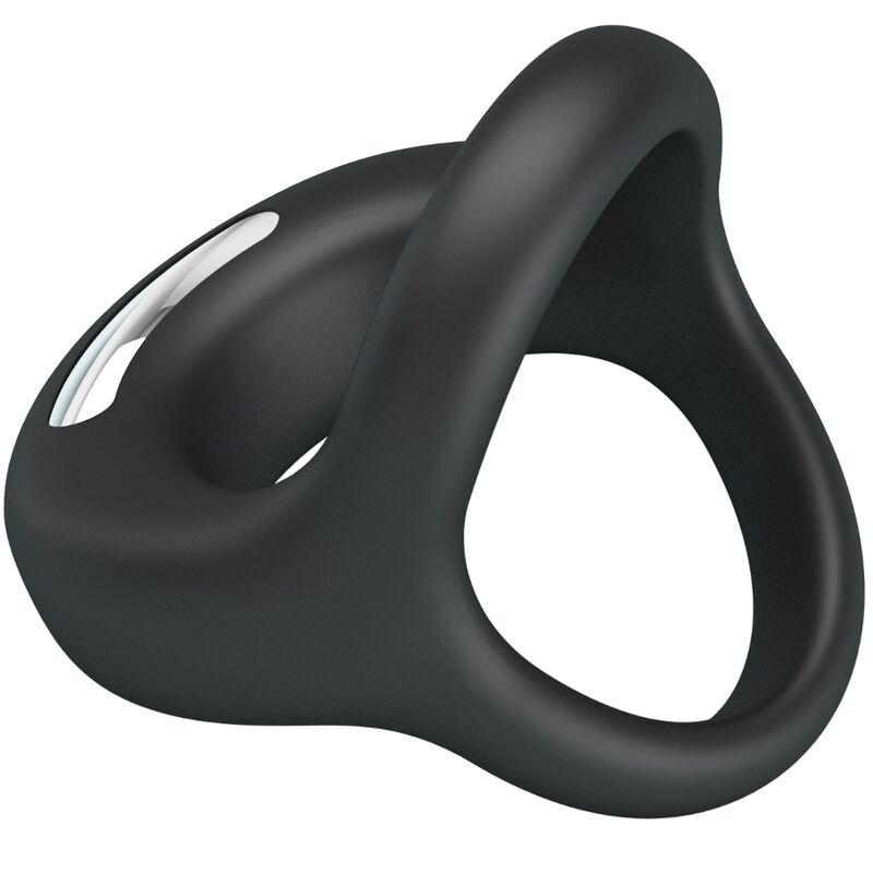 PRETTY LOVE - ELLIOTT BLACK VIBRATOR RING - 3