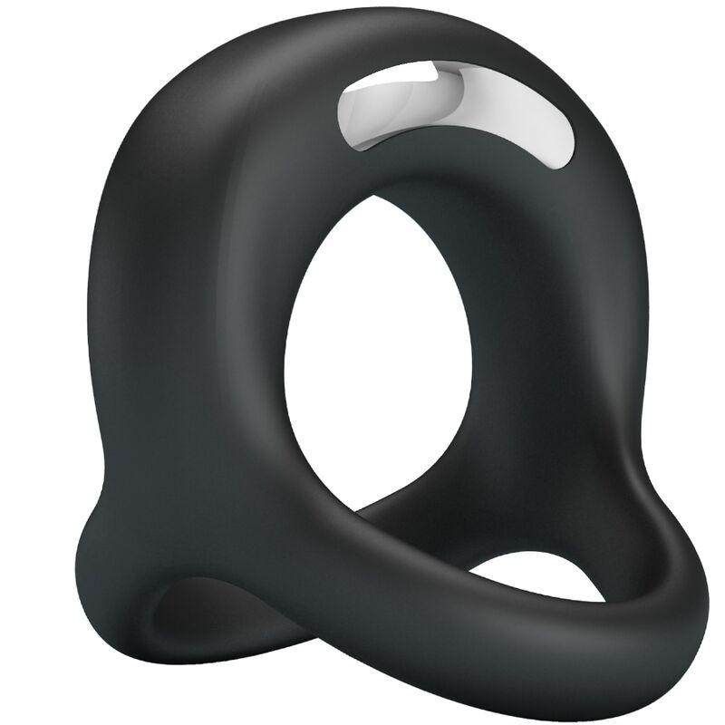 PRETTY LOVE - ELLIOTT BLACK VIBRATOR RING - 1