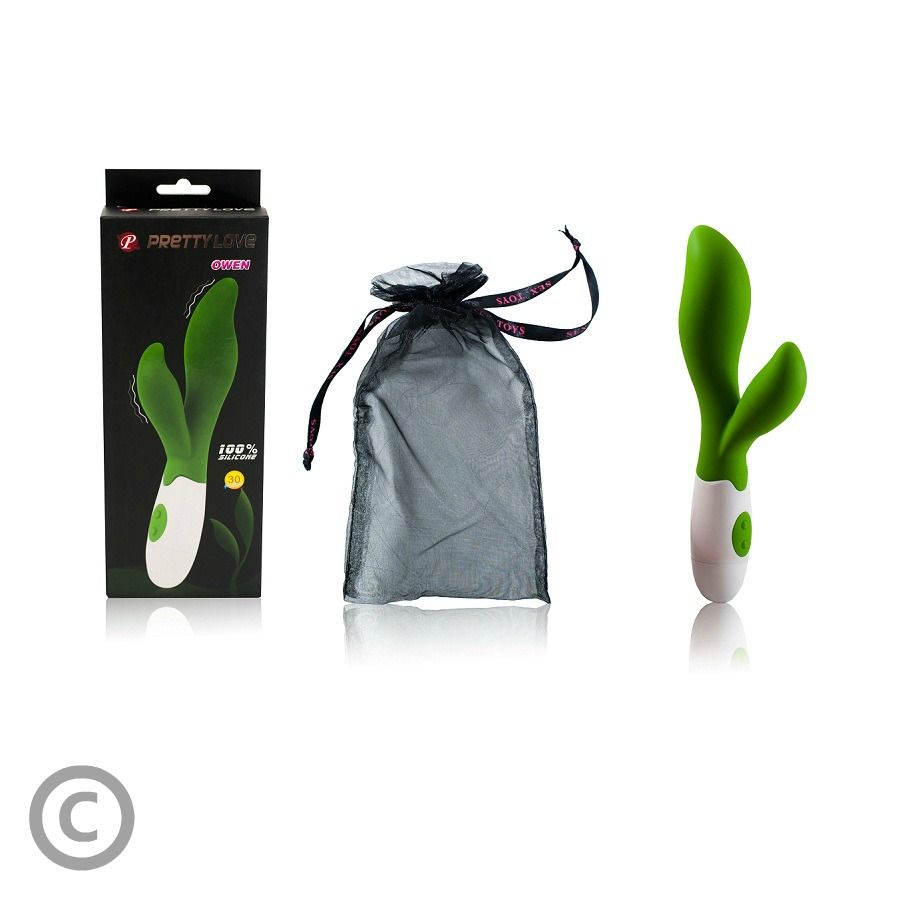 PRETTY LOVE - FLIRTATION OWEN GREEN VIBRATOR - 2