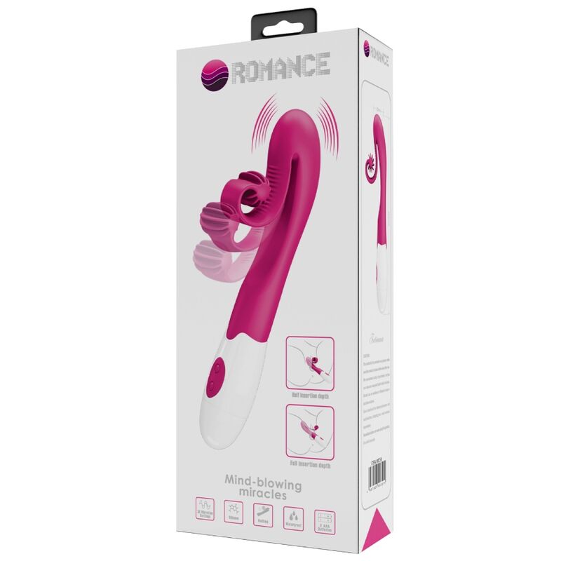 ROMANCE - PINK VIBRATOR AND STIMULATOR 30 SPEEDS - 5
