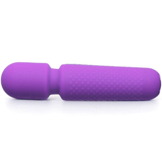 ARMONY - YOUR MAGIC MASSAGER & VIBRATOR RECHARGEABLE 10 VIBRATIONS WAND DOTS PURPLE - 1