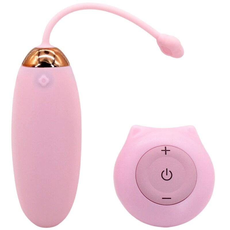 ARMONY - KITTY FUN EGG VIBRATOR REMOTE CONTROL 10 VIBRATIONS PINK - 1