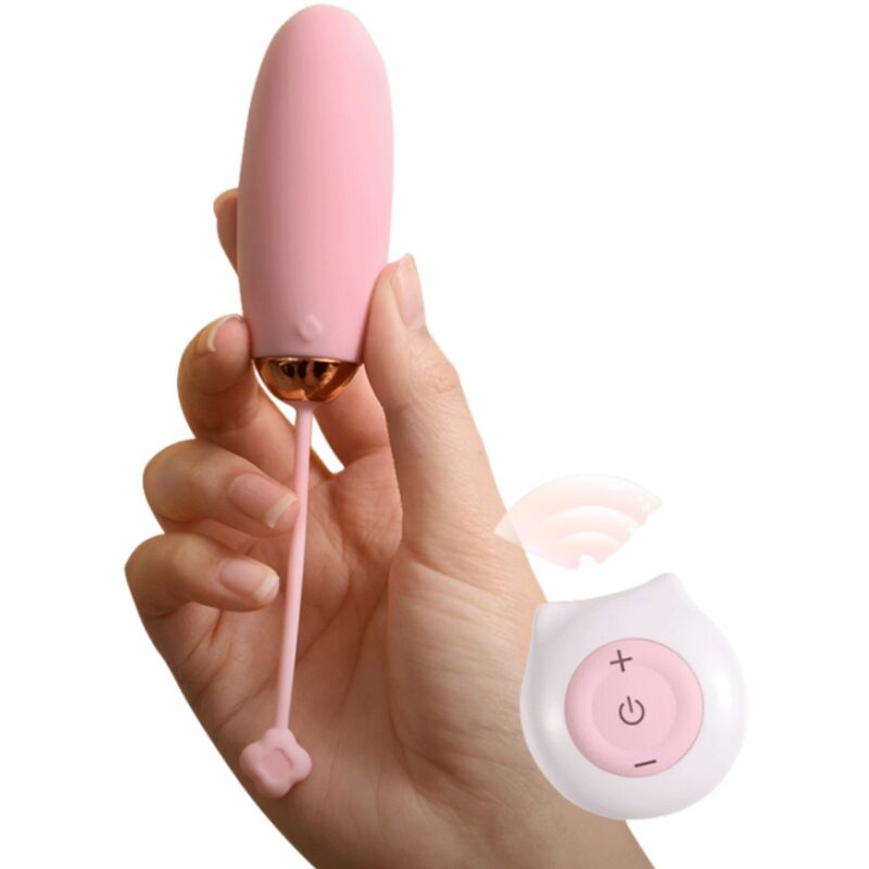 ARMONY - KITTY FUN EGG VIBRATOR REMOTE CONTROL 10 VIBRATIONS PINK - 4