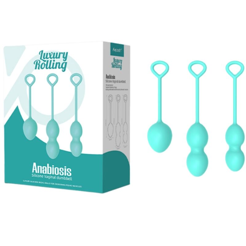 ARMONY - ANABIOSIS VAGINAL DUMBBELL 3 LEVELS GREEN - 8
