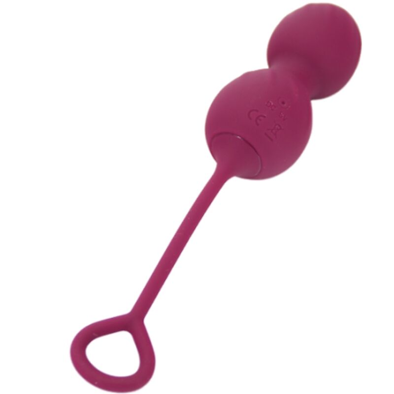 ARMONY - BLOSSOMS VAGINAL DUMBBELL VIBRATION REMOTE CONTROL 10 VIBRATIONS DARK RED - 3