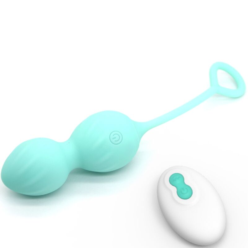ARMONY - BLOSSOMS HALTÈRE VAGINAL VIBRANT AVEC TÉLÉCOMMANDE 10 VIBRATIONS VERT