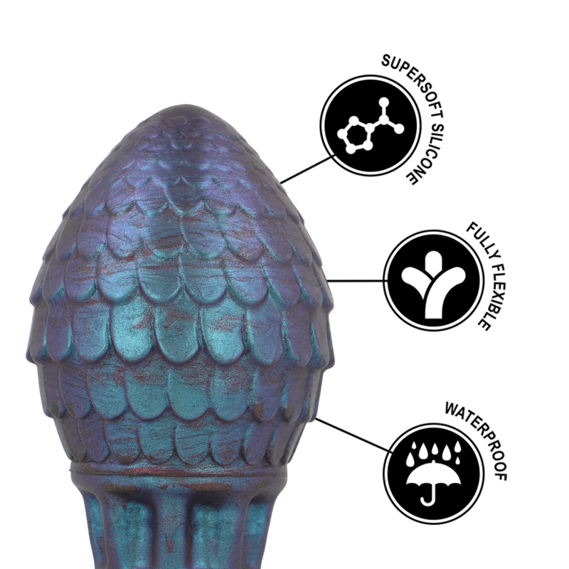 EPIC - VRAKOS DRAGON EGG ANAL PLUG SIZE M - 6
