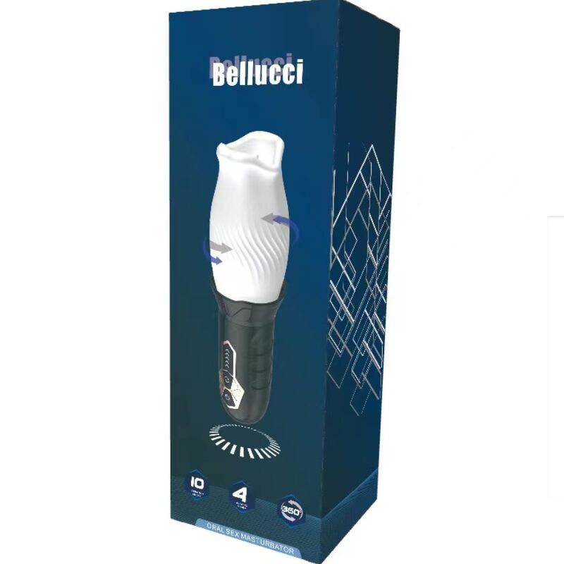 ARMONY - BELUCCI VIBRATOR ORAL MASTURBATOR WHITE