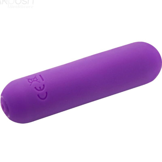 ARMONY - SPLASH HAHA VIBRATOR BULLET SILICONE 10 VIBRATIONS 75 X 19 CM PURPLE - 1