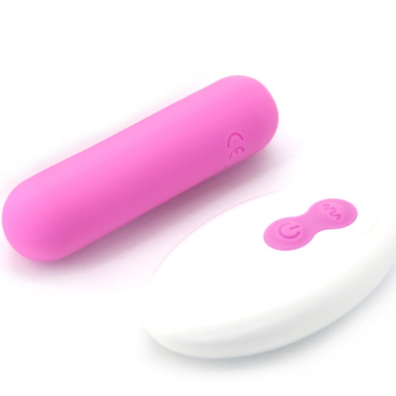 ARMONY - SPLASH JOLINE VIBRATOR BULLET SILICONE REMOTE CONTROL 10 VIBRATIONS 65 X 15 CM PINK - 4