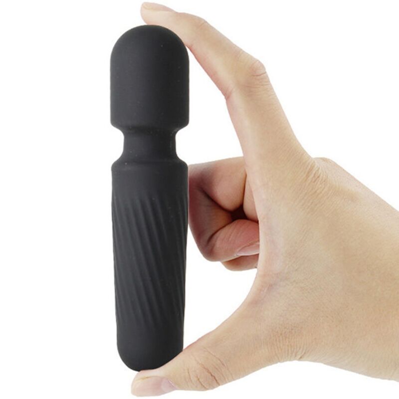 ARMONY - YOUR MAGIC MASSAGER & VIBRATOR RECHARGEABLE 10 VIBRATIONS BLACK - 4